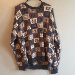 Patterned Vintage Sweater